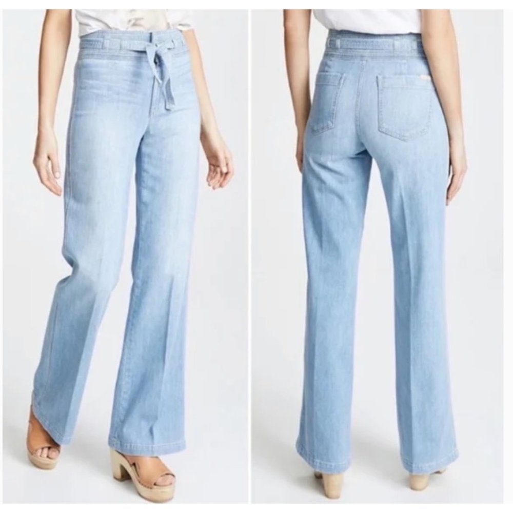 Joe's Jeans Sky Blue Flare Pants